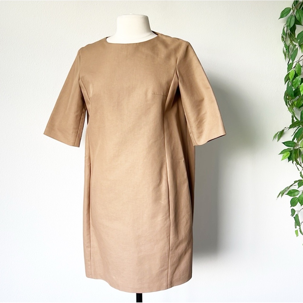 SOFIE D'HOORE Round-neck Cotton Midi Dress - Picture 5 of 16